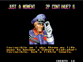 Illustration for article titled The Best Part of Fighting Games? The Stupid Quotes.